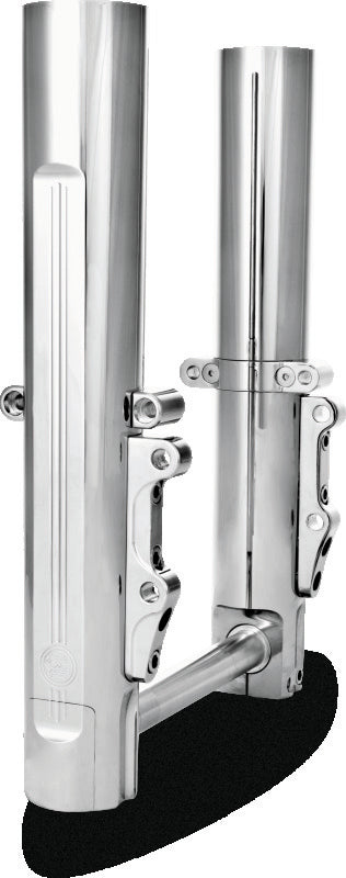 Performance Machine 08-13 FL Lower Leg Assembly - Chrome Performance Machine Fork Assemblies  AXOPROS