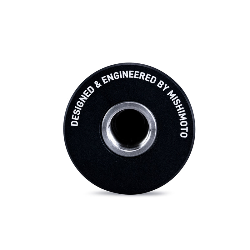 Mishimoto Weighted Grip Shift Knob - Black / Black Mishimoto Shift Knobs  AXOPROS