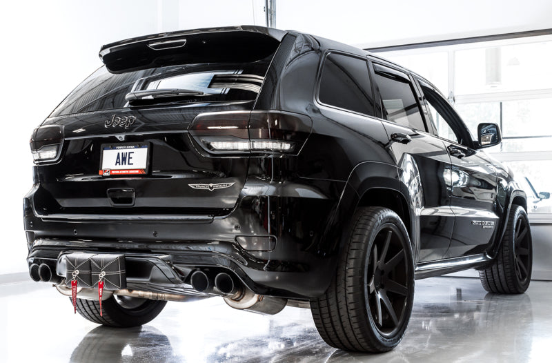 AWE Tuning 2020 Jeep Grand Cherokee SRT/Trackhawk Track Edition Exhaust - Use w/Stock Tips AWE Tuning Catback  AXOPROS