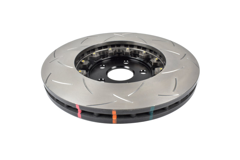 DBA 11-17 Jeep Grand Cherokee Trackhawk (6.2L V8) 5000 Series Slotted Front Brake Rotor w/Black Hat DBA Brake Rotors - 2 Piece  AXOPROS