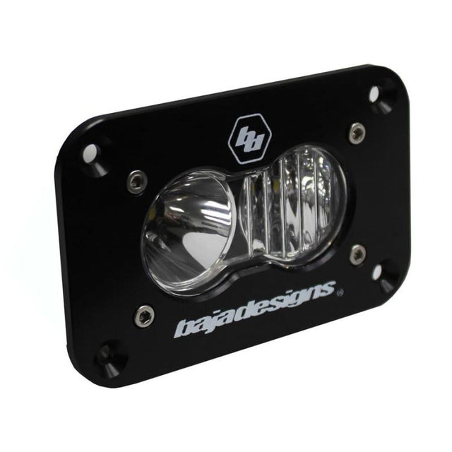 Baja Designs S2 Sport Flush Mount Driving Combo Pattern LED Work Light - Clear Baja Designs Light Bars & Cubes  AXOPROS