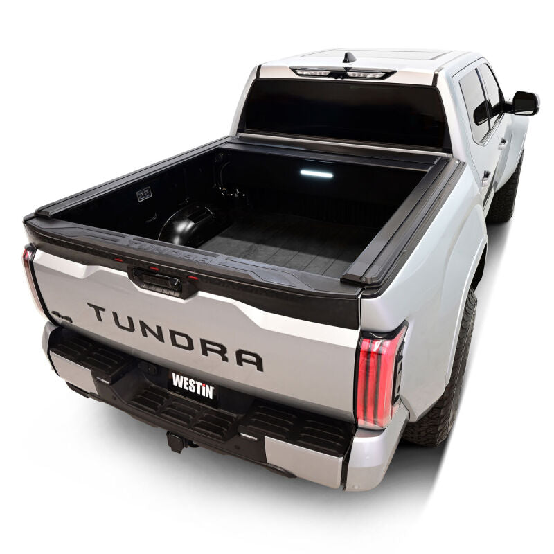 Westin 22-26 Toyota Tundra 5ft 5in. (66in.) Bed Electric Retractable Tonneau Cover - Black Westin Tonneau Covers - Retractable  AXOPROS