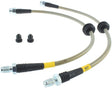 StopTech 2013-2014 Ford Focus ST (Euro Only) Stainless Steel Front Brake Lines Stoptech Brake Line Kits  AXOPROS