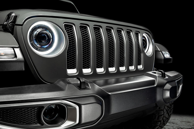 Oracle Oculus Bi-LED Projector Headlights for Jeep JL/Gladiator JT - Matte Blk - 5500K ORACLE Lighting Headlights  AXOPROS