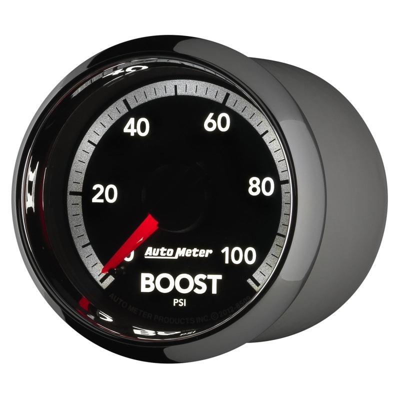 Autometer Gen4 Dodge Factory Match 52.4mm Mechanical 0-100 PSI Boost Gauge AutoMeter Gauges  AXOPROS