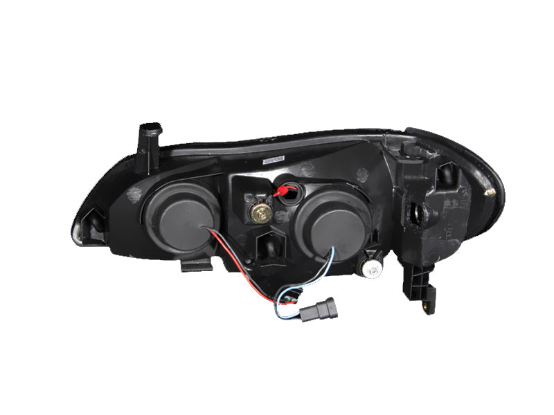 ANZO 2000-2004 Infiniti I30 Projector Headlights w/ Halo Black ANZO Headlights  AXOPROS
