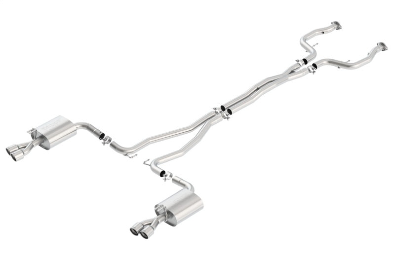 Borla 08-09 Pontiac G8/GT 6.0L 8cyl SS Catback Exhaust w/ X Pipe Borla Catback  AXOPROS