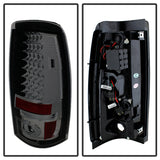 Spyder Chevy Silverado 1500 03-06 (Does Not Fit Stepside)LED Tail Lights Smke ALT-YD-CS03-LED-SM SPYDER Tail Lights  AXOPROS