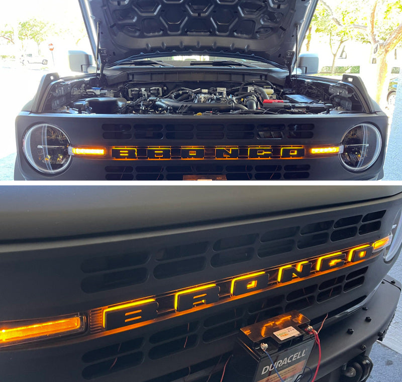 ORACLE Lighting Universal Illuminated LED Letter Badges - Matte Blk Surface Finish - B SEE WARRANTY ORACLE Lighting Light Accessories and Wiring  AXOPROS
