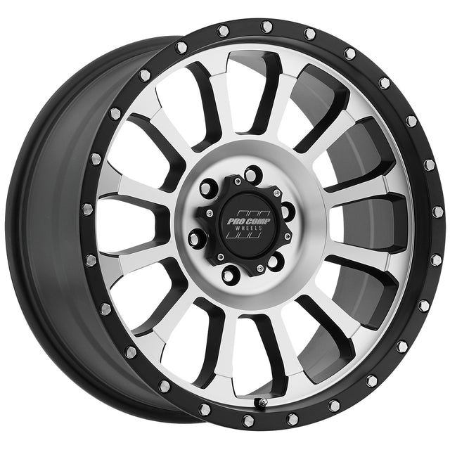 Rockwell Machined 20X9 6x5.5 4.5BS Offset -12mm Cap P/N 503434200 Pro Comp Wheel  AXOPROS