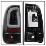 Spyder 08-16 Ford Super Duty F-250 V3 Light Bar LED Tail Lights - Black (ALT-YD-FS07V3-LBLED-BK) SPYDER Tail Lights  AXOPROS