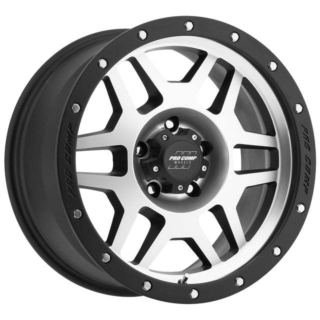 Phaser Machined 17X9 5x5 4.75BS Offset -6mm Cap P/N 5041550000 Pro Comp Wheel  AXOPROS