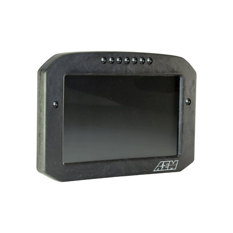 AEM AEM CD-7G Carbon Flush Digital Dash Display w/ Internal 20Hz GPS & Antenna Gauges aftermarket performance part