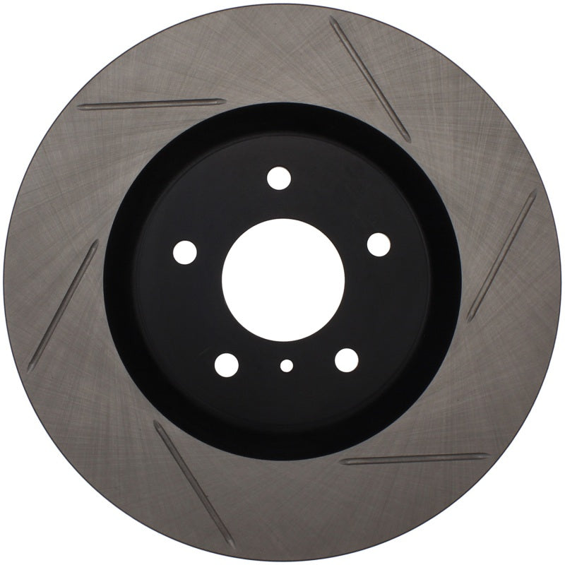 StopTech Power Slot 03-07 350z/ 03-04 G35 w/ Brembo SportStop Slotted Front Left Rotor Stoptech Brake Rotors - Slotted  AXOPROS