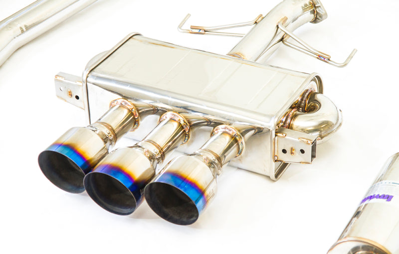 Invidia 17-19 Honda Civic Type R Q300 Triple Titanium Tip Cat-back Exhaust Invidia Catback  AXOPROS