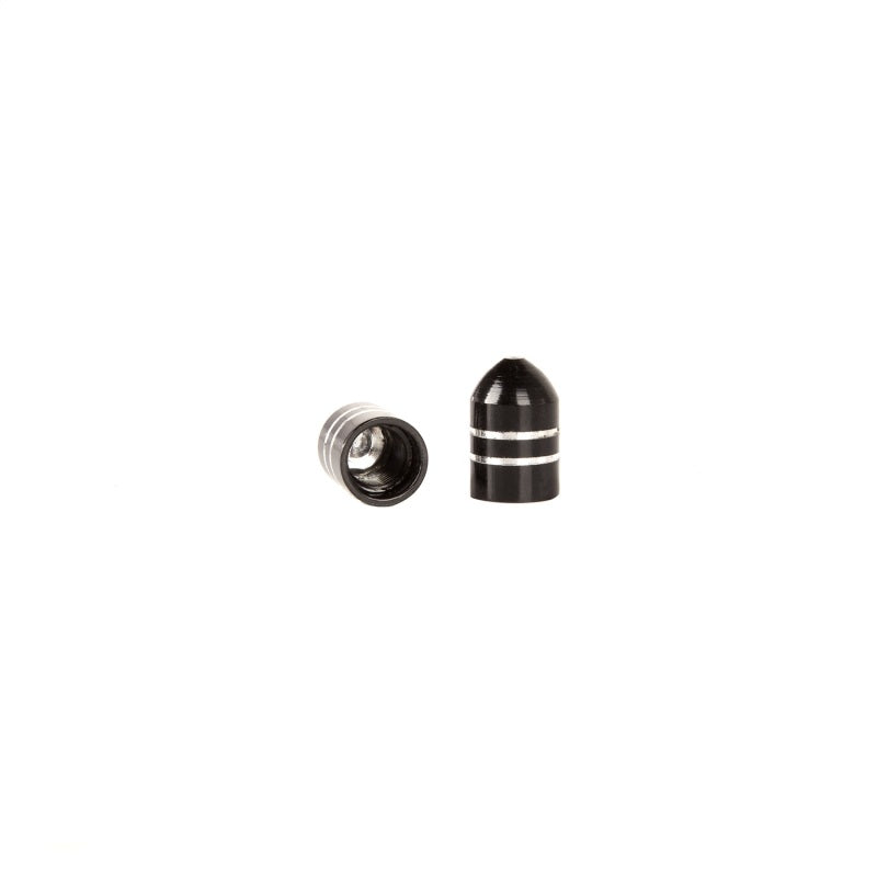 Rugged Ridge Valve Stem Cap Aluminum Black 5 Pack Rugged Ridge Valve Stems  AXOPROS