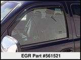 EGR 99+ Chev Silverado/GMC Sierra In-Channel Window Visors - Set of 2 (561521) EGR Wind Deflectors  AXOPROS