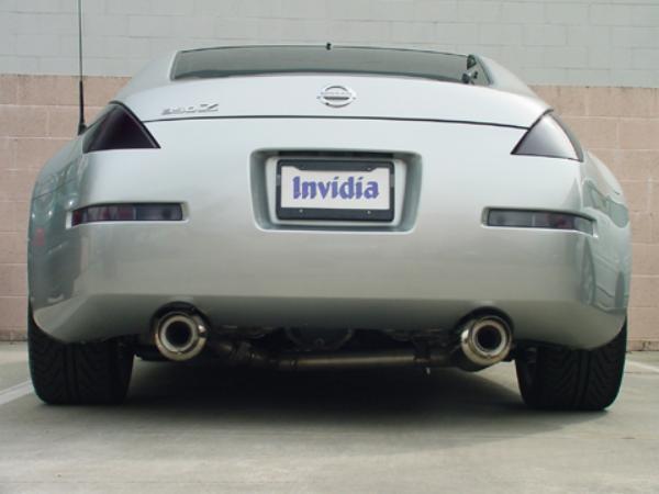 Invidia 02-06 Nissan 350z 60mm REGULAR N1 Y-Pipe Back Exhaust System Invidia Catback  AXOPROS