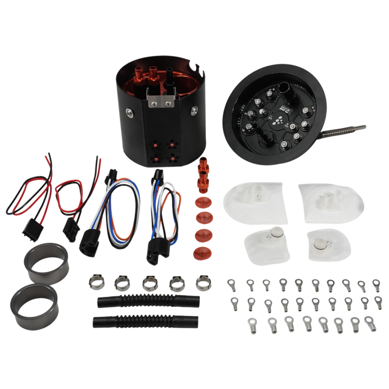 DeatschWerks DeatschWerks 06-13 BMW E9X/E8X X2 Dual Pump Module Fuel Pumps aftermarket performance part