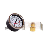 Kleinn Dash Mount Analog Air Pressure Gauge/ 0-250 PSI - 1/4In M NPT Inlet Kleinn Air Horns Horn Accessories  AXOPROS