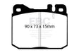 EBC 76-79 Mercedes-Benz 230 Redstuff Front Brake Pads EBC Brake Pads - Performance  AXOPROS