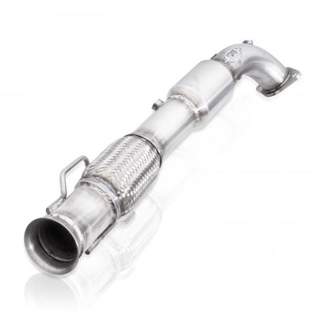 Stainless Works 2016-18 Ford Focus RS 3in High-Flow Cats Downpipe Factory Connection Stainless Works Downpipes  AXOPROS