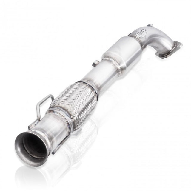 Stainless Works 2016-18 Ford Focus RS 3in High-Flow Cats Downpipe Factory Connection Stainless Works Downpipes  AXOPROS