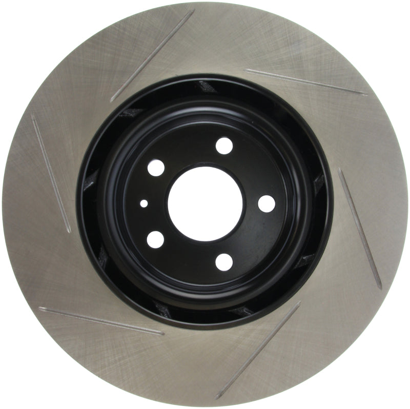 StopTech Power Slot 10-6/11 Audi S4 / 08-11 S5 Front Left Slotted Rotor Stoptech Brake Rotors - Slotted  AXOPROS