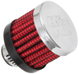 K&N .315/.431 Flange 1 3/8 inch OD 1.5 inch H Clamp On Crankcase Vent Filter K&N Engineering Air Filters - Universal Fit  AXOPROS
