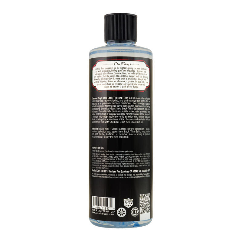 Chemical Guys Tire & Trim Gel for Plastic & Rubber - 16oz Chemical Guys Car Waxes  AXOPROS