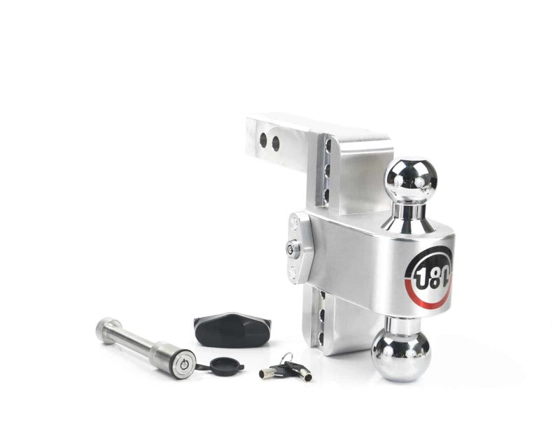 Weigh Safe Weigh Safe 180 Hitch 6in Drop Hitch & 2in Shank (10K/12.5K GTWR) w/WS05 - Aluminum Hitch Ball Mounts aftermarket performance part