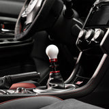Cobb Subaru 6-Speed Weighted COBB Shift Knob - White (Incl. Both Red + Blk Collars) COBB Shift Knobs  AXOPROS