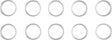 Twin Power 84-Up Evo BT and XL and M8 Exhaust Gaskets Replaces 65324-83 Tapered 10 Pk TwinPower Gasket Kits  AXOPROS