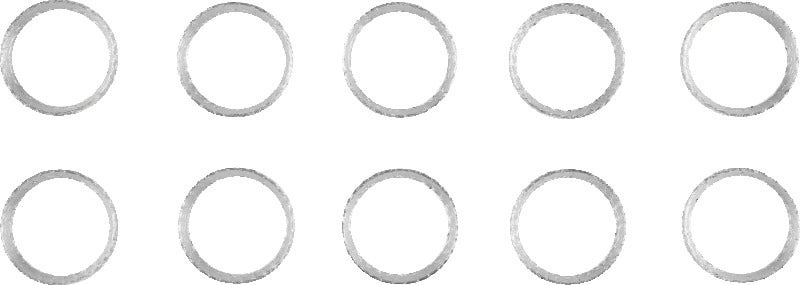 Twin Power 84-Up Evo BT and XL and M8 Exhaust Gaskets Replaces 65324-83 Tapered 10 Pk TwinPower Gasket Kits  AXOPROS