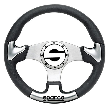 Sparco Steering Wheel P 222 Black SPARCO Steering Wheels  AXOPROS