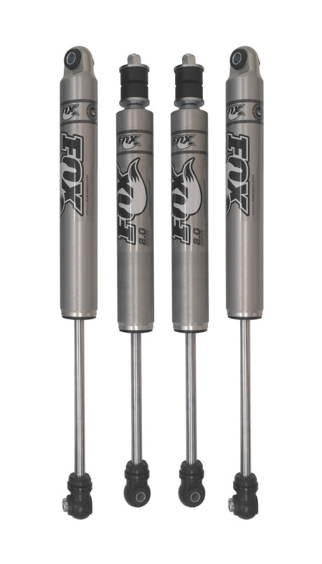 MaxTrac 07-18 Jeep Wrangler JK 2WD/4WD 3in Front & Rear FOX 2.0 Performance Shock Absorbers Maxtrac Shocks and Struts  AXOPROS