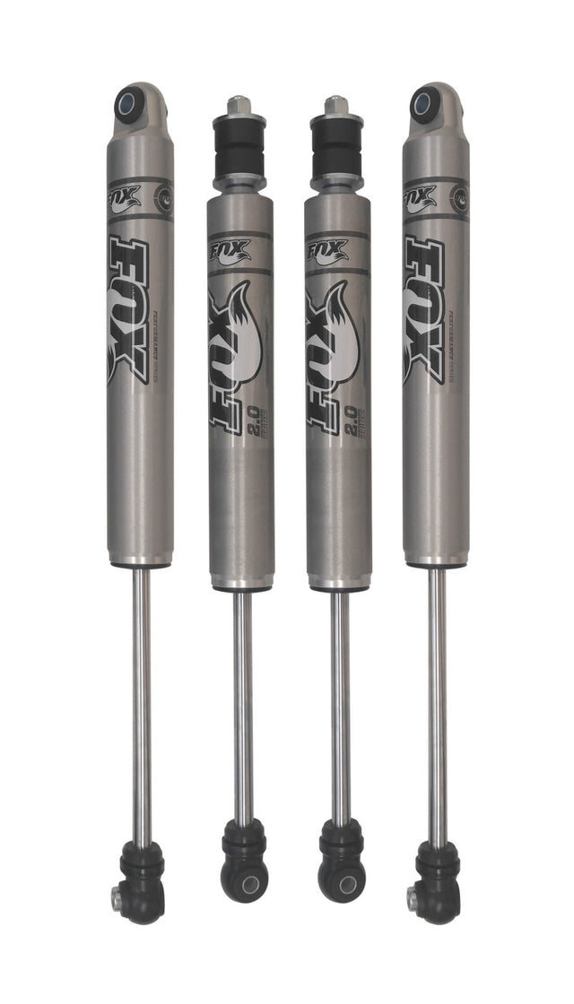 MaxTrac 07-18 Jeep Wrangler JK 2WD/4WD 3in Front & Rear FOX 2.0 Performance Shock Absorbers Maxtrac Shocks and Struts  AXOPROS