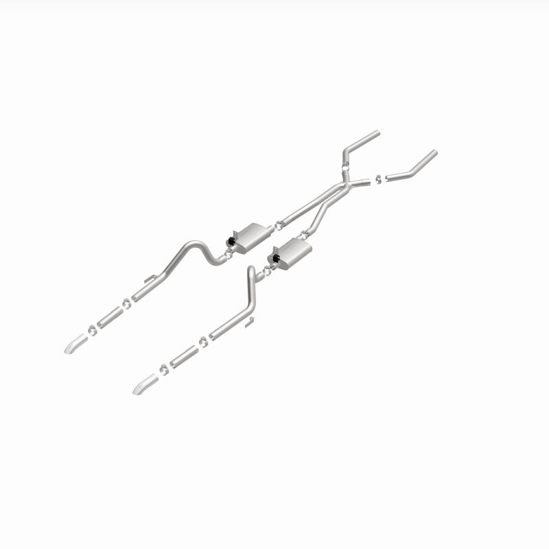 MagnaFlow Sys C/B 64-66 Ford Mustang 2.5inch Magnaflow Catback  AXOPROS