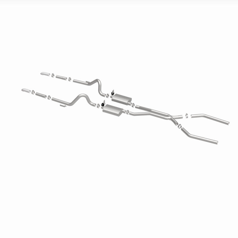 MagnaFlow Sys C/B 64-66 Ford Mustang 2.5inch Magnaflow Catback  AXOPROS