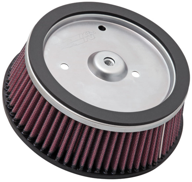 K&N Round Tapered 6.25in Base OD x 5.5in Top OD x 2.125in H Replacement Filter for Harley Davidson K&N Engineering Air Filters - Direct Fit  AXOPROS