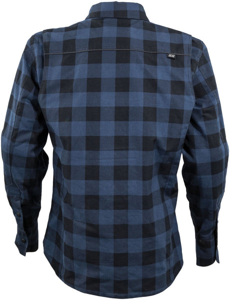 Speed and Strength True Grit Armored Motoshirt Navy/Black - 2XL Speed and Strength Shirts  AXOPROS