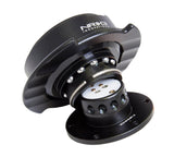 NRG Quick Release Kit Gen 2.5 - Black / Black Ring w/Finger Grooves NRG Quick Release Adapters  AXOPROS
