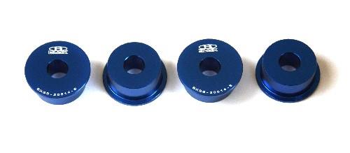 BLOX Racing Honda S2000 Steering Rack Rigid Bushing Kit - Black BLOX Racing Bushing Kits  AXOPROS