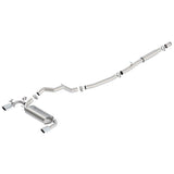 Ford Racing 2016-2017 Focus RS Active Sport Cat-Back Exhaust System w/ Polished Tips Ford Racing Catback  AXOPROS