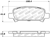 StopTech Performance 02-03 WRX Rear Brake Pads Stoptech Brake Pads - Performance  AXOPROS