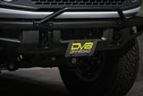 DV8 Offroad 21-22 Ford Bronco Factory Front Bumper Licence Relocation Bracket - Front DV8 Offroad License Plate Relocation  AXOPROS