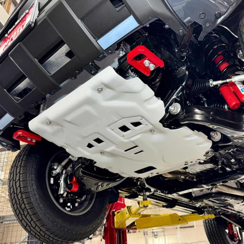 Rival 4x4 Rival 24-26 Toyota Tacoma Toyota 4Runner Toyota Land Cruiser Aluminum Engine Skid Plate Skid Plates aftermarket performance part