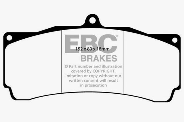 EBC Brakes Redstuff Ceramic Brake Pads EBC Brake Pads - Performance  AXOPROS