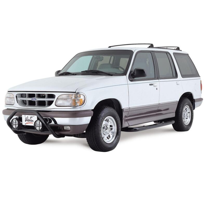 Westin Safari Light Bar Universal (14.75in mounting depth) - Black Westin Bull Bars  AXOPROS