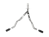aFe aFe Large Bore-HD 4in 409SS DPF-Back Exhaust System w/Black Tip 20 GM Diesel Trucks V8-6.6L (td) L5P DPF Back aftermarket performance part